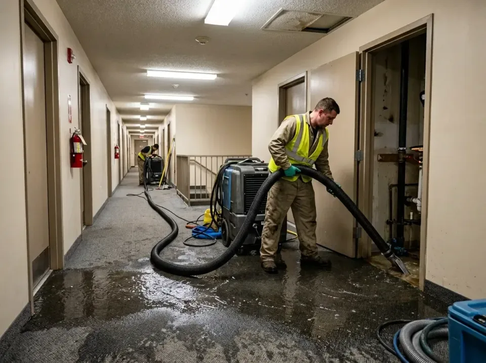 multi-unit-apartment-hallway-f-005 — frequently asked questions, Emergency Burst Pipe Water Extraction & Removal in Saltillo…